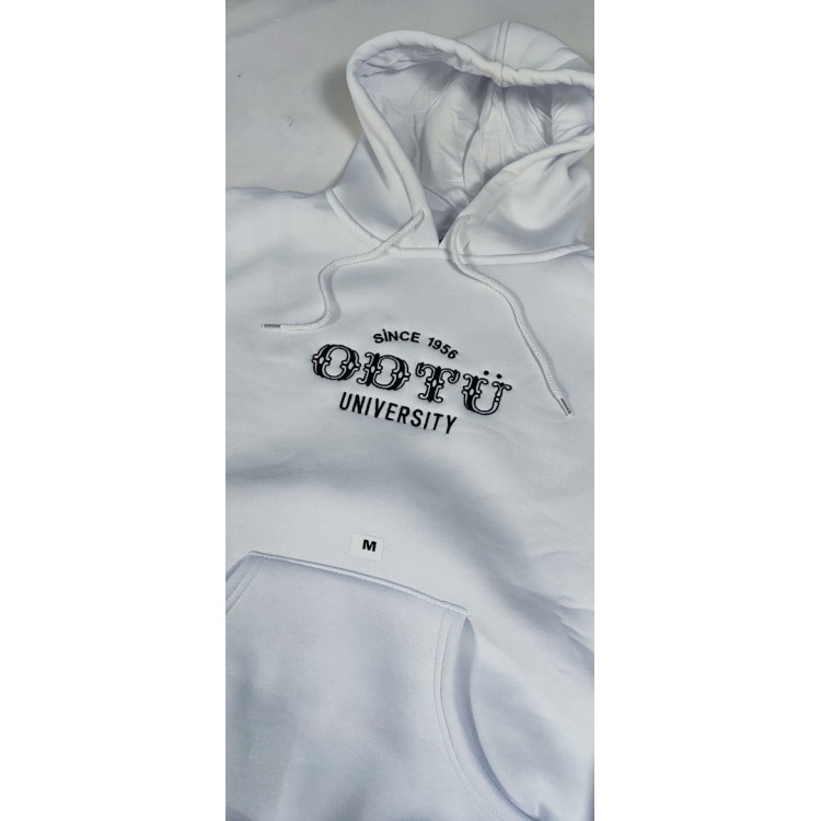ODTÜ Üniversitesi Hoodie Beyaz