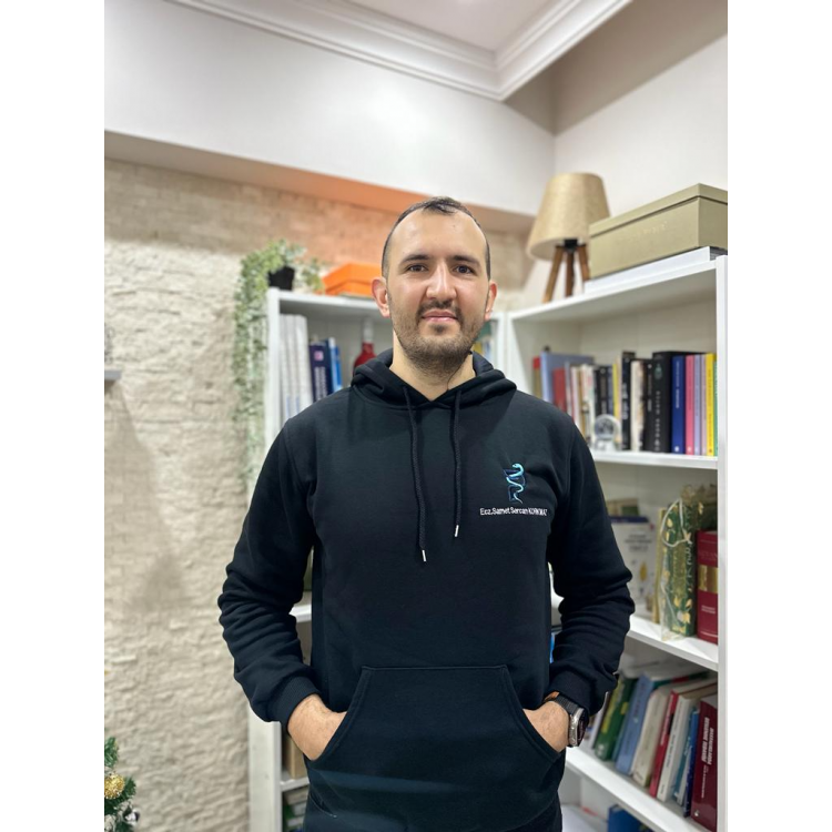 Eczacı Lacivert Hoodie