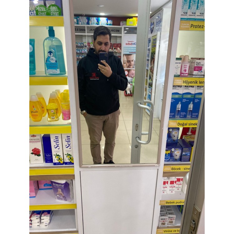 Eczacı Lacivert Hoodie