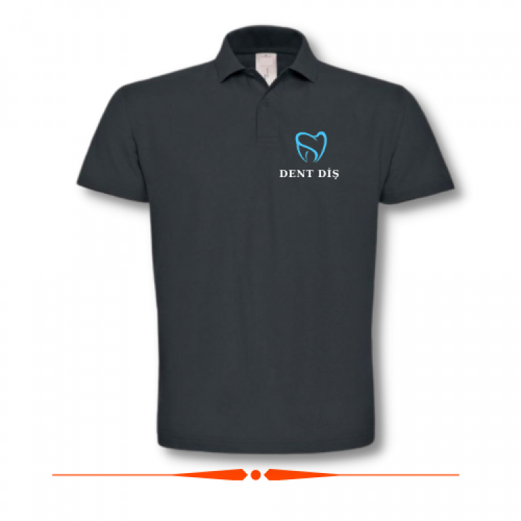 Diş Dent T-shirt Antrasit