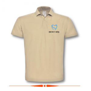 Diş Dent T-shirt Bej