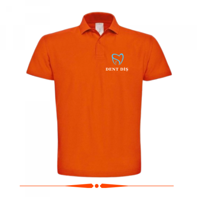 Diş Dent T-shirt Turuncu