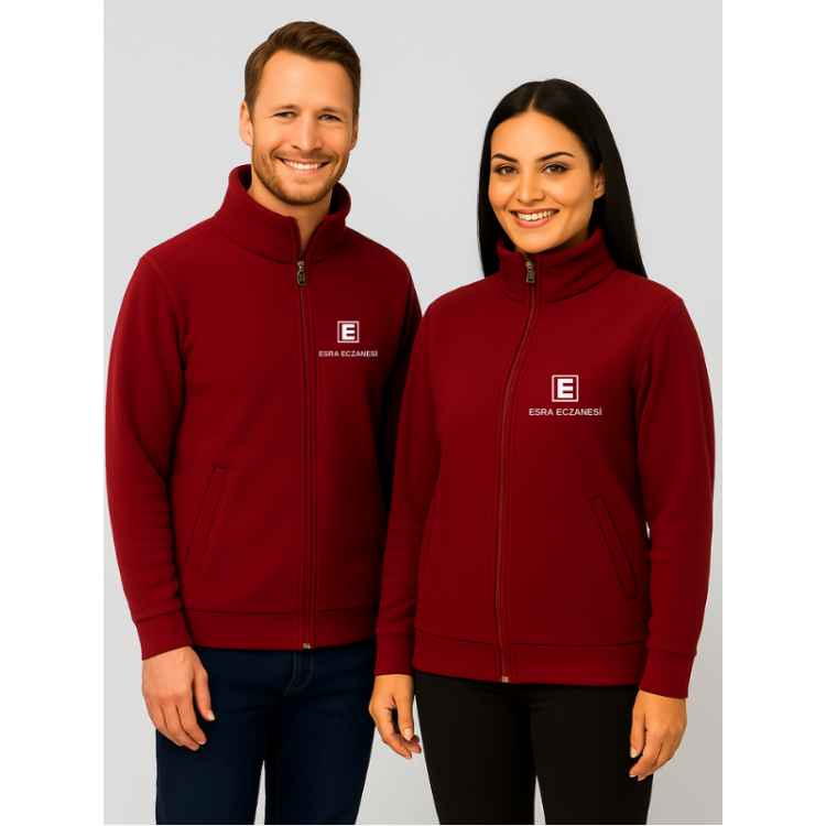 Eczacı Bordo Polar Mont Unisex Eczacı Bordo Polar Mont Unisex