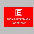 E Logolu Eczane İsimli Paspas PS03 E Logolu Eczane İsimli Paspas PS03