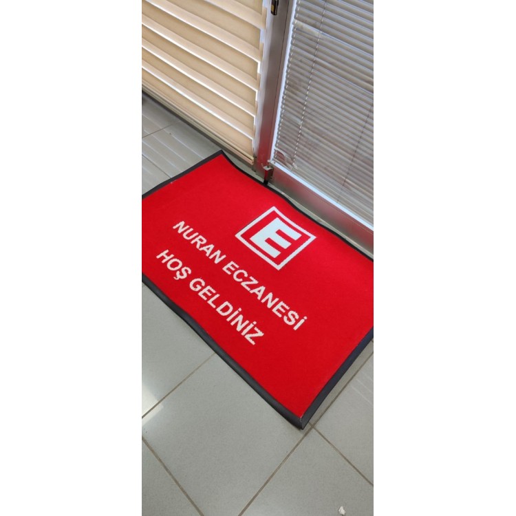 E Logolu Eczane İsimli Paspas PS03 E Logolu Eczane İsimli Paspas PS03