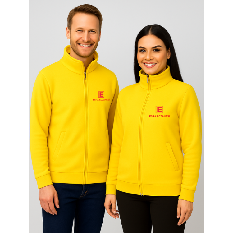 Eczane Sarı Polar Mont Unisex