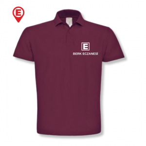 Eczacı T-shirt Bordo Unisex