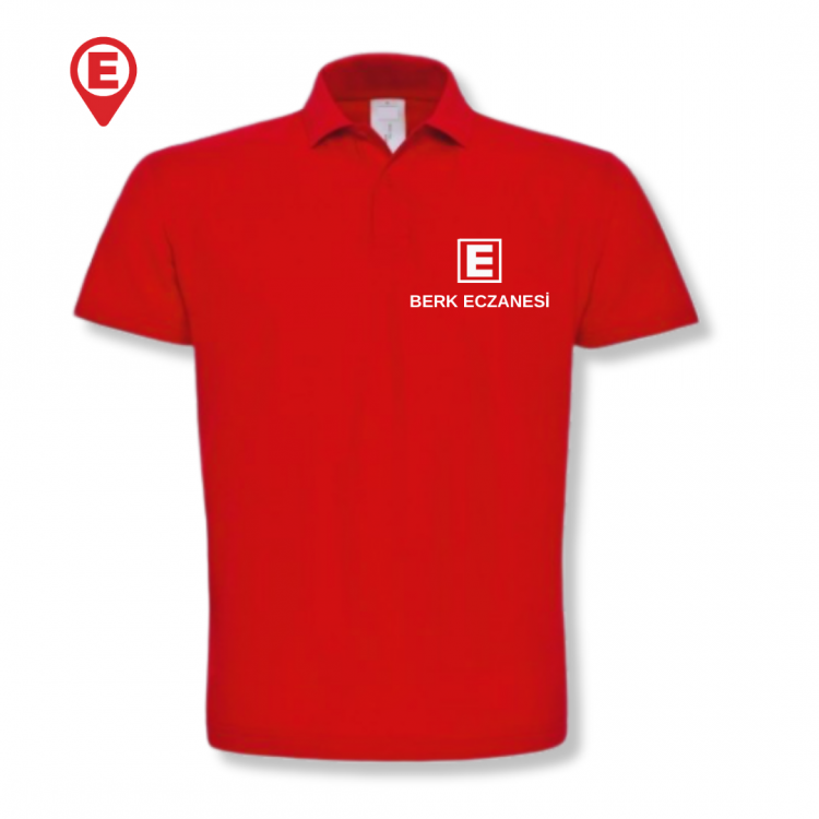 Eczacı T-shirt Kırmızı Unisex