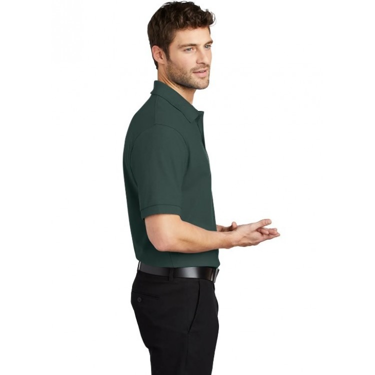 Koyu Yeşil Tişört Kol Bantlı