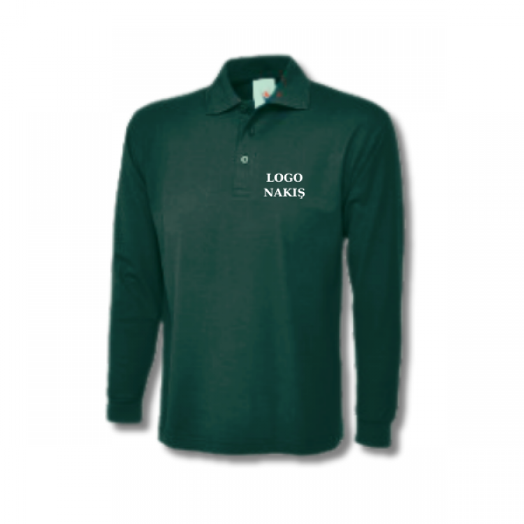 Uzun Kollu Tişört Yeşil