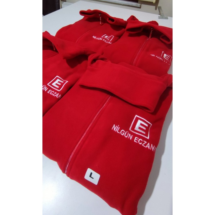 Bayan Polar Mont Kırmızı Unisex