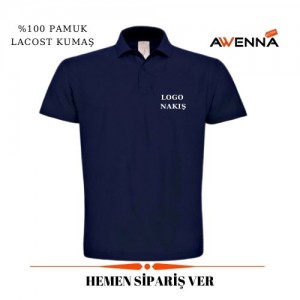 Polo Yaka T-shirt Lacivert