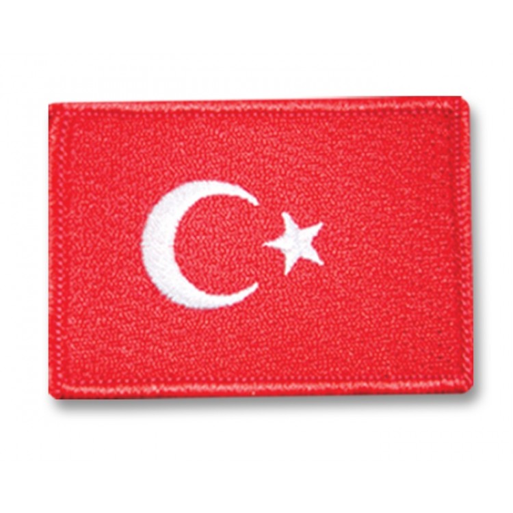 Türkiye Bayrak Arma Nakış İşlemeli