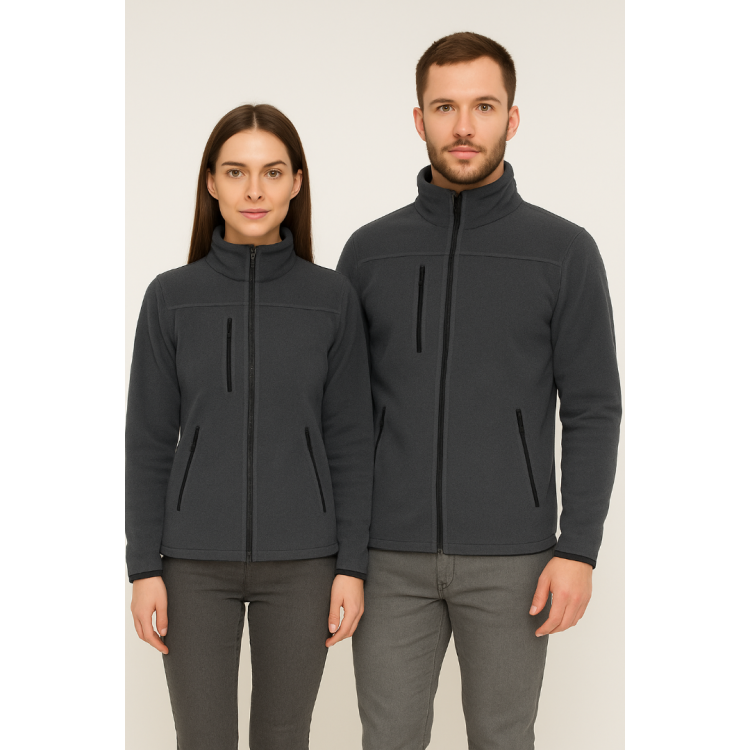 Fermuarlı Polar Antrasit Unisex Fermuarlı Polar Antrasit Unisex